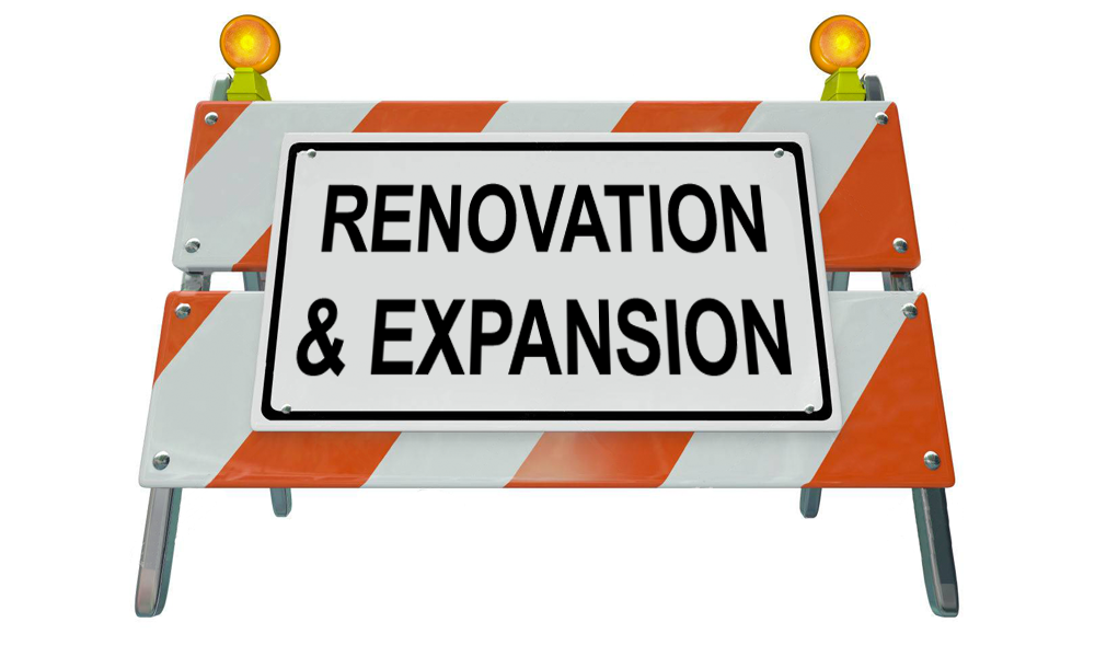 Yes! We are OPEN during our building renovation and expansion!