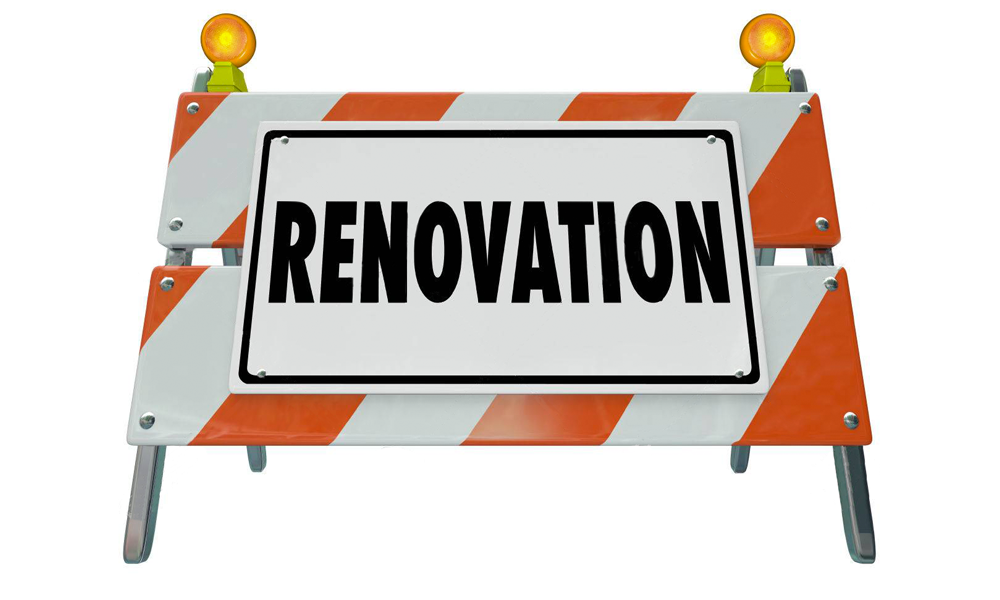 Yes! We are OPEN during our building renovation!